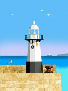 St Ives Lighthouse - Smeaton's Pier